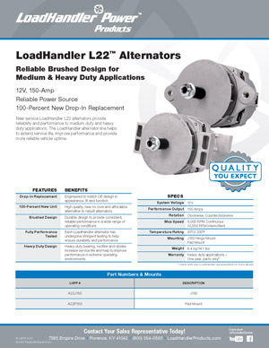 LoadHandler L22 Flyer