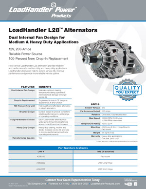 L28 Alternators